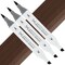 Artfinity Sketch Marker Sets - Set of 3 - Crickett RV8-7, Vibrant, Professional, Dye-Based Alcohol Markers for Artists, Drawing, Travel, & More